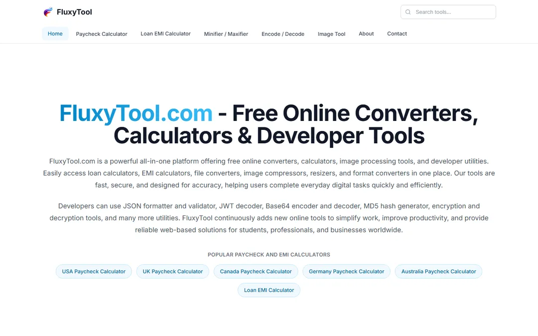FluxyTool: Tool directory